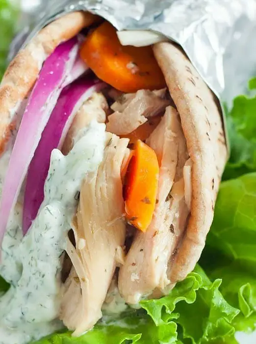 Crock Pot Chicken Gyros