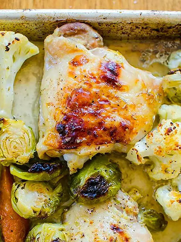 Chicken Thigh Tray Bake