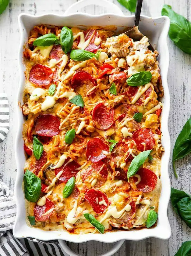 Paleo Pizza Casserole