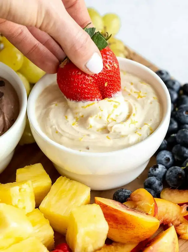 High Protein Yogurt Fruit Dip