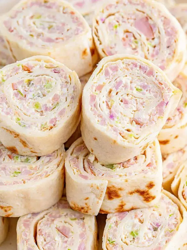 Ham Salad Pinwheels