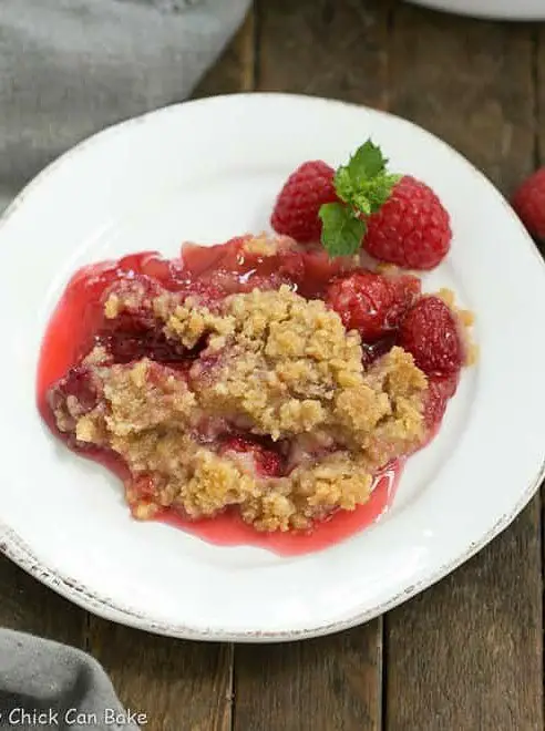 Fresh Raspberry Crisp