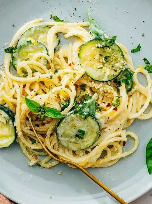 Creamy Zucchini Pasta