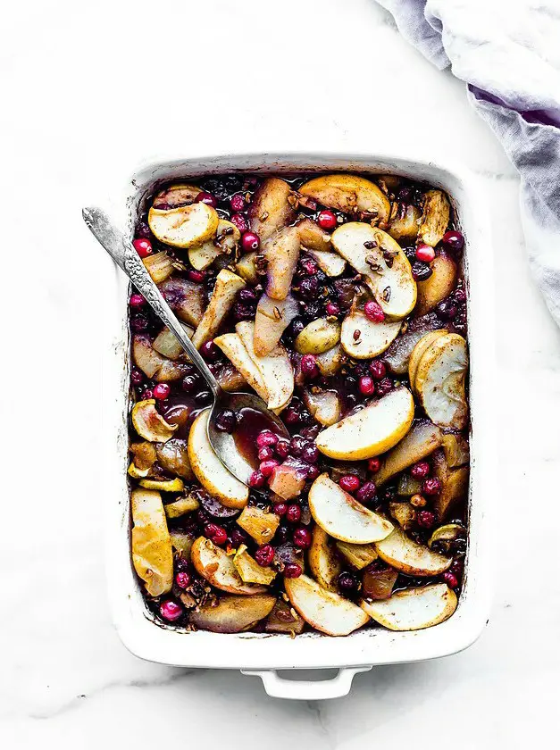 Easy Spiced Hot Fruit Bake