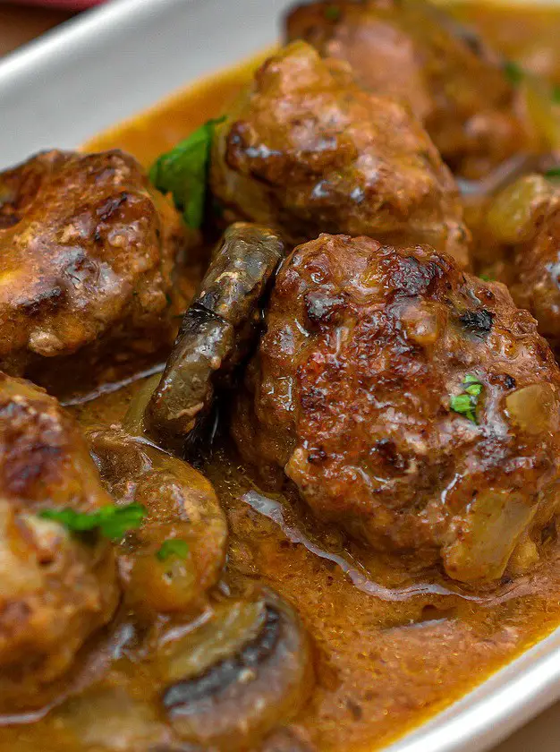 Salisbury Steak Meatballs