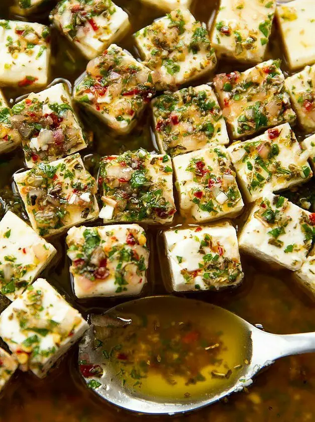 Marinated Feta