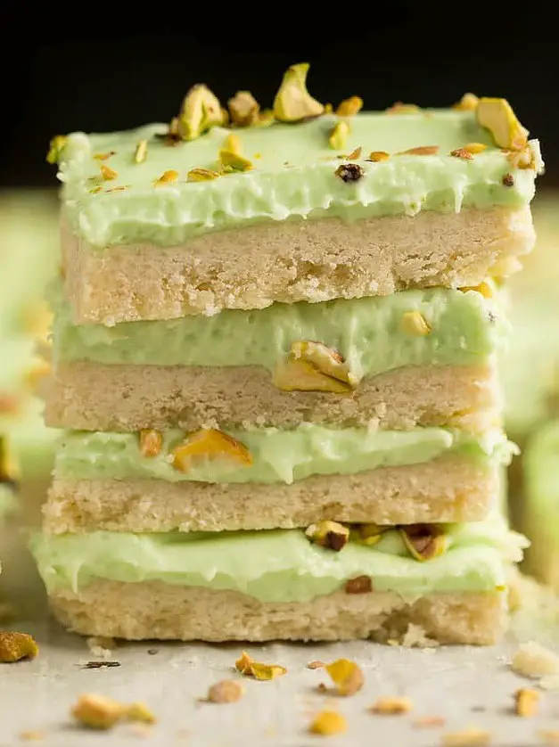 Pistachio Cream Bars