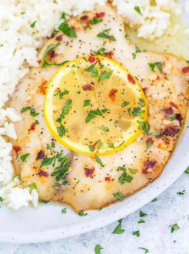 Baked Lemon Garlic Tilapia