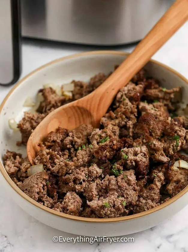 Air Fryer Ground Beef