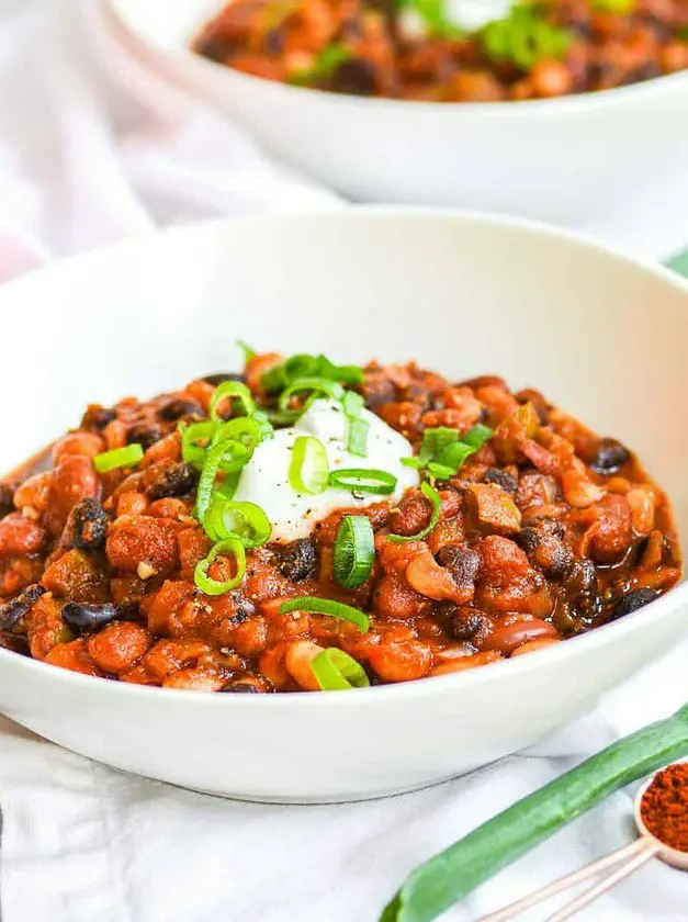 Easy Vegan Bean Chili