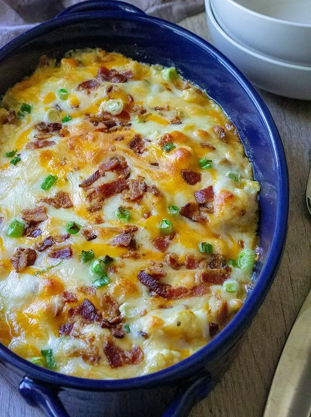 Loaded Cauliflower Casserole