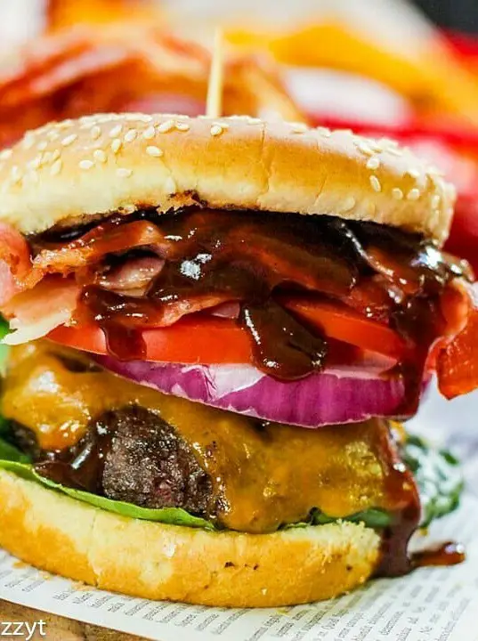 Barbecue Bacon Cheeseburgers