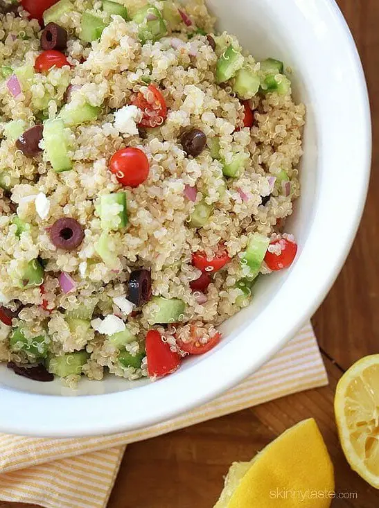 Mediterranean Quinoa Salad