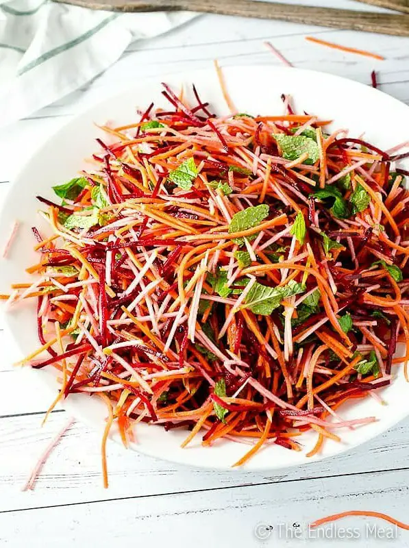 Carrot Beet Apple Salad