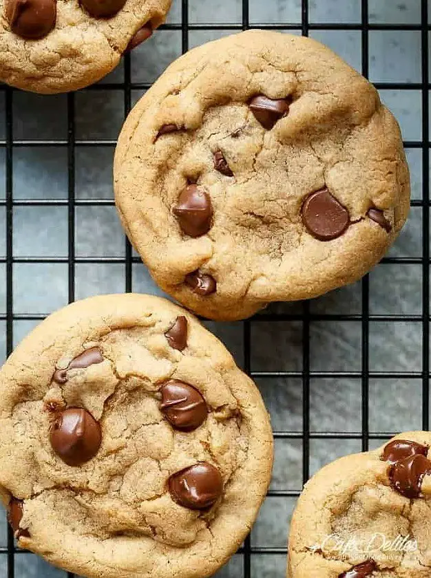 Soft Chewy Crisp Chocolate Chip Cookies