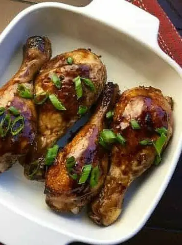 Chicken Legs with Balsamic Glaze