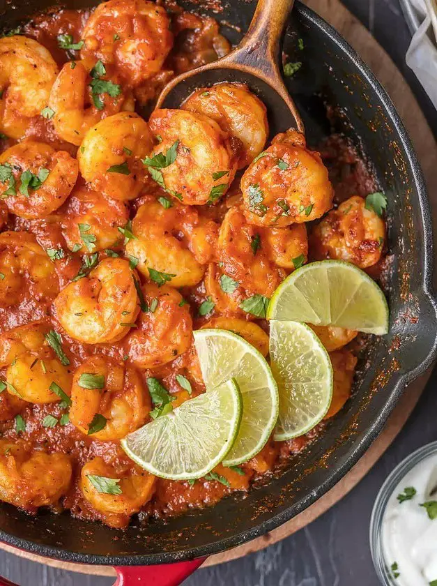 Skillet Chipotle Shrimp