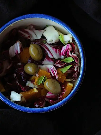 Orange Radicchio Salad