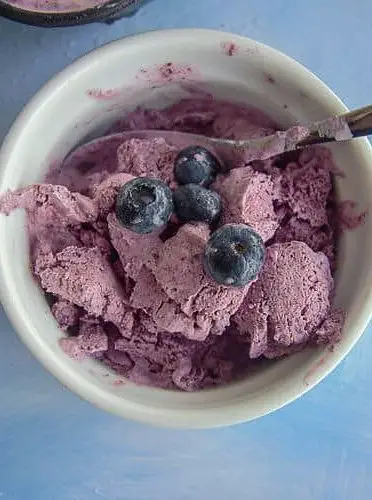 Blueberry Ice Cream