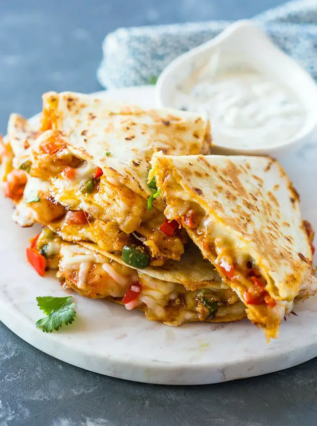 Shrimp Quesadillas