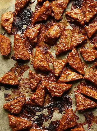 Marinated Peanut Tempeh