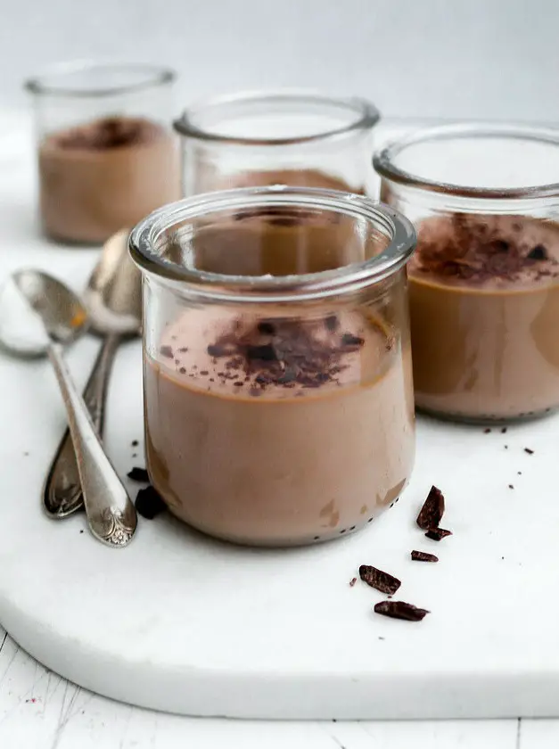 Dark Chocolate Panna Cotta