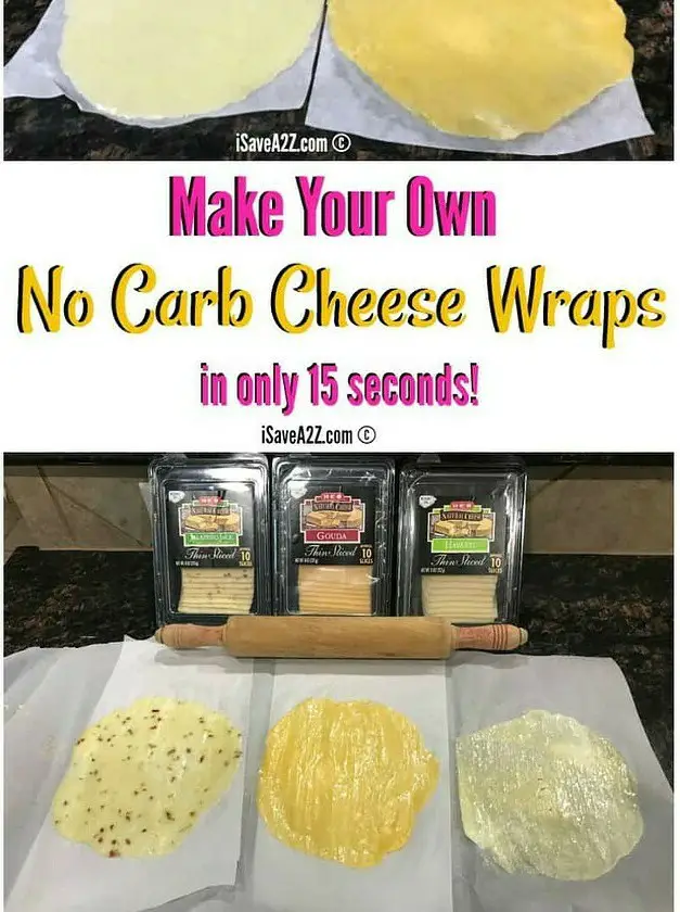 No Carb Cheese Wrap