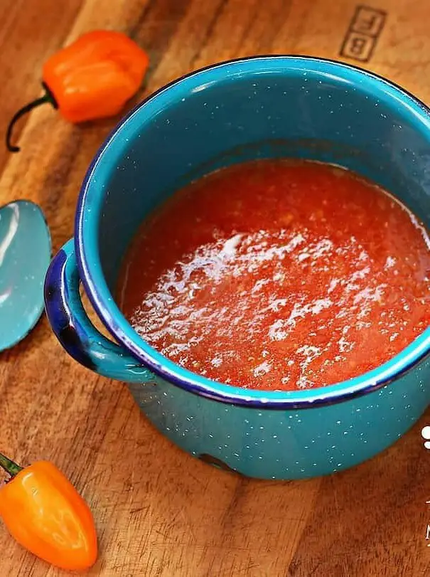 Habanero Tomato Salsa