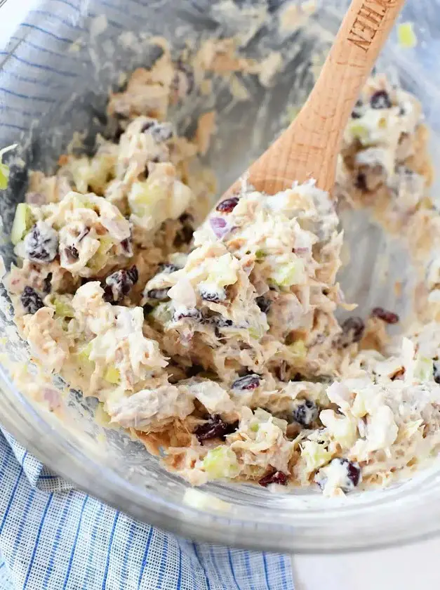 Tuna Salad with Cranberries