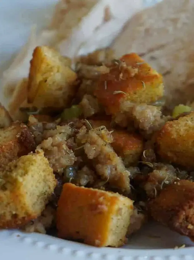 Keto Country Sausage Stuffing