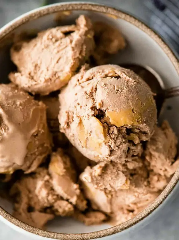 Dairy-Free Chocolate Peanut Butter Ice Cream