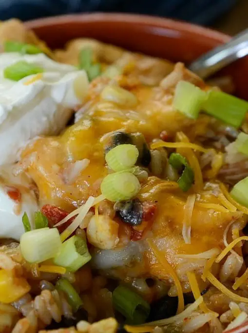 Slow Cooker Chicken Burrito Bowls