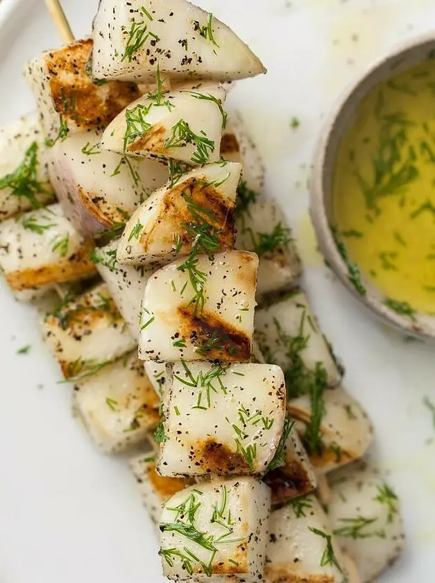 Grilled Turnips