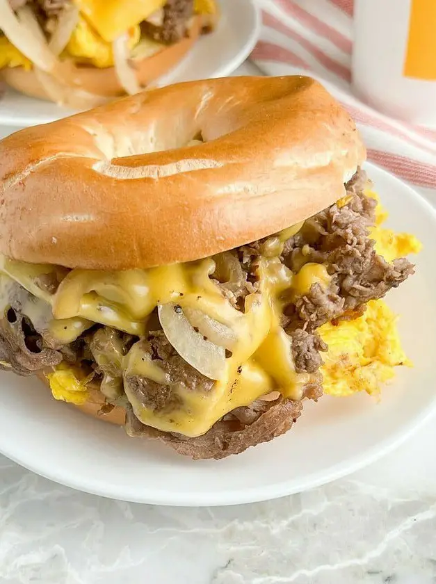 Copycat McDonalds Steak Egg and Cheese