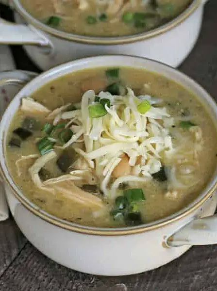 White Chicken Poblano Chili