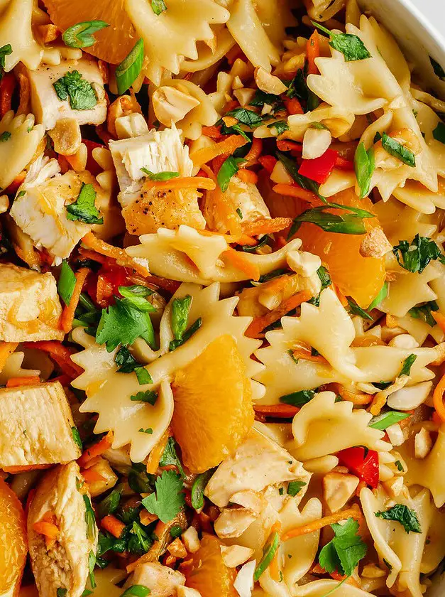 Asian Chicken Pasta Salad