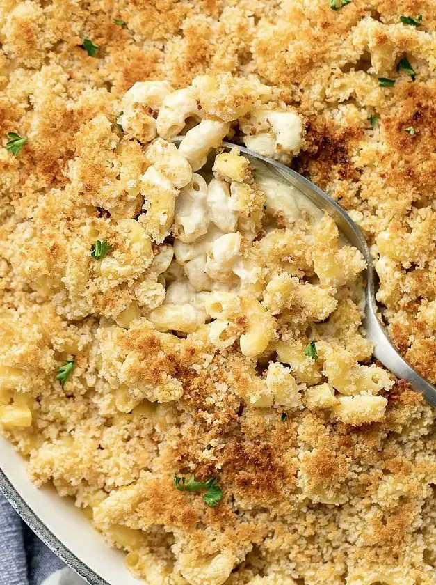 Baked Vegan Mac & Cheese