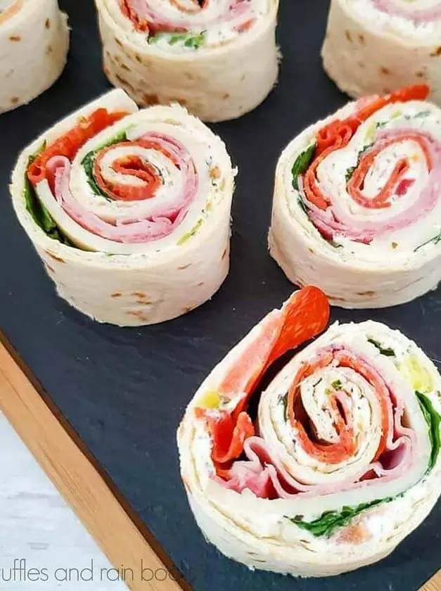 Italian Meat Pinwheels