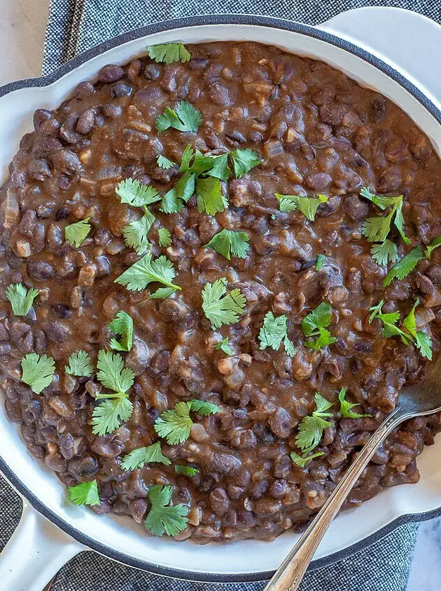 Easy Mexican Black Beans