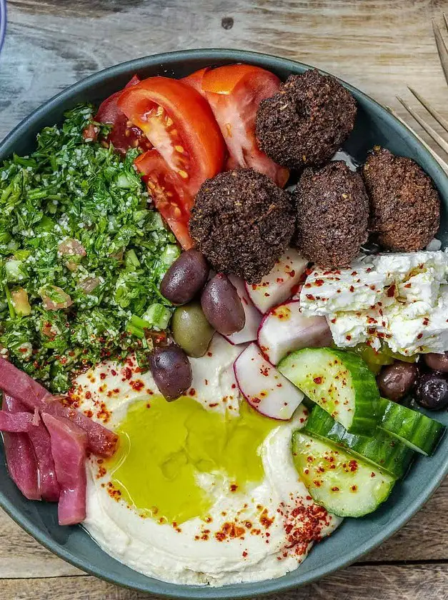 Mediterranean Falafel Bowls