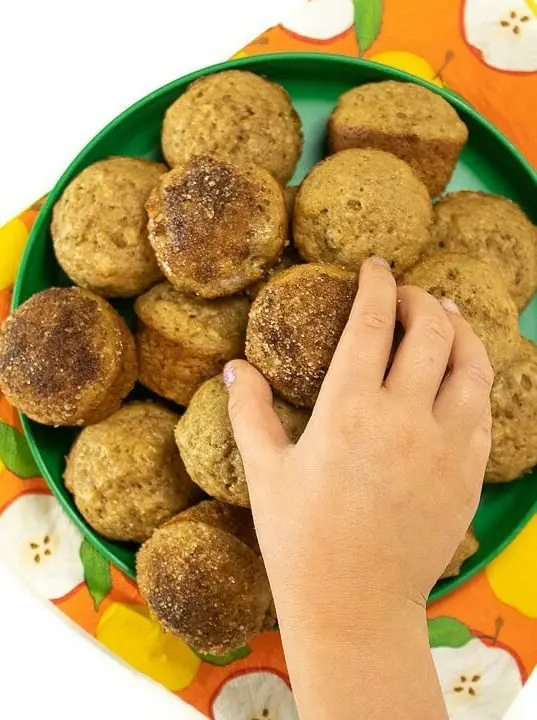 Applesauce Mini Muffins