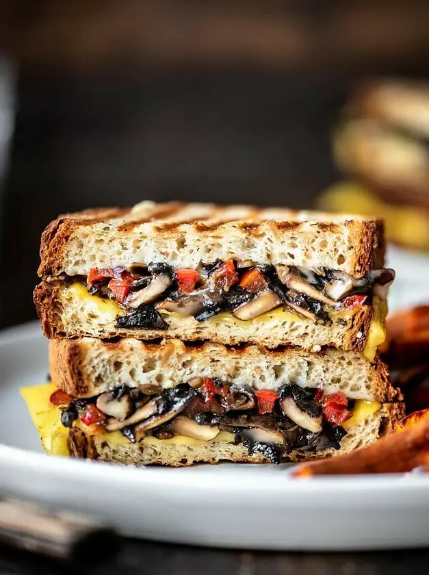 Portobello Mushroom Panini