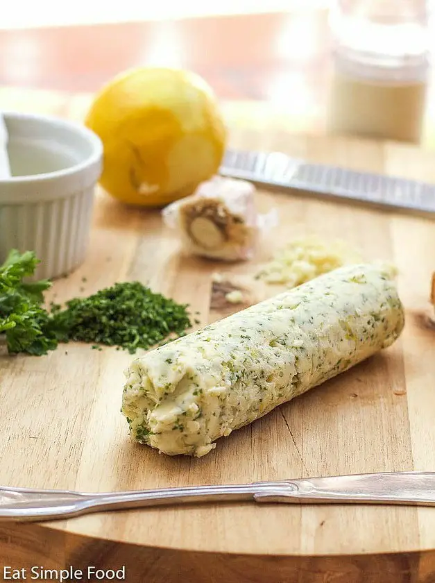 Lemon, Parsley, Garlic Compound Butter