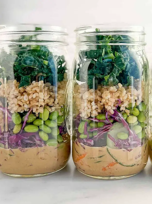 Asian Salad in a Jar