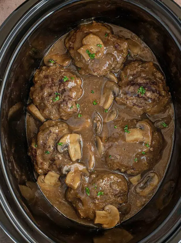 Crock Pot Salisbury Steak