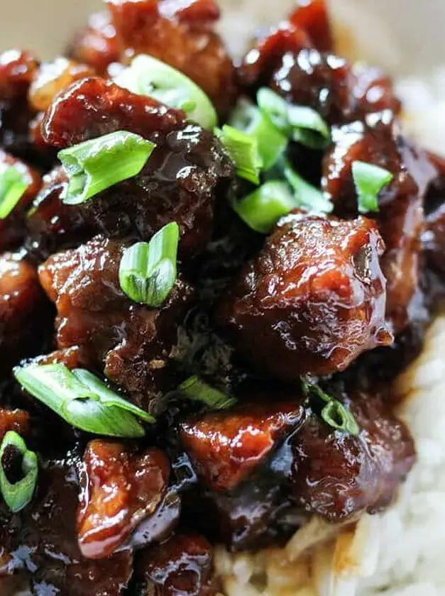 Sweet Caramelized Pork with Rice