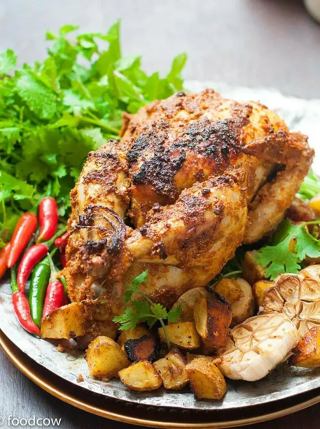 Indian Style Chicken Roast