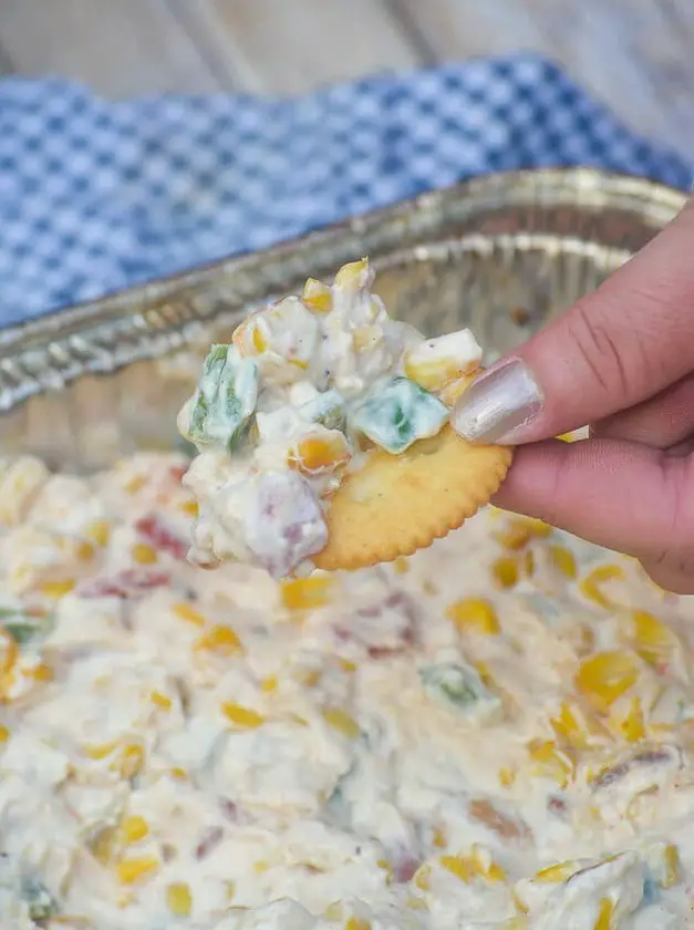 Smoked Creamy Bacon Corn Dip