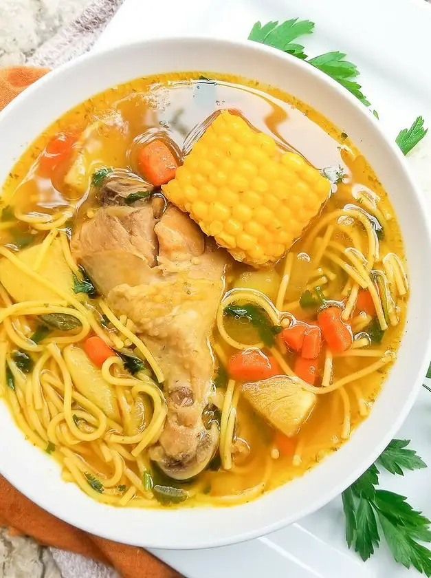 Puerto Rican Chicken Soup