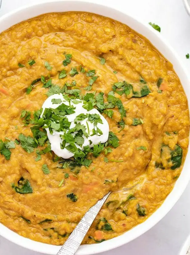 Creamy Red Lentil Dahl